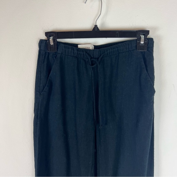 Abercrombie & Fitch Cropped Linen Blend Pants Size S Petite / Short - Picture 5 of 9
